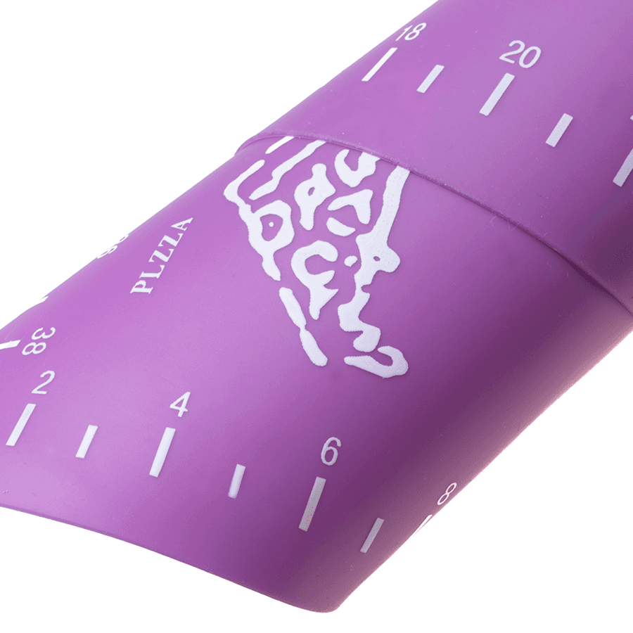 Silicone board, graduated mat - violet 40x30 cm