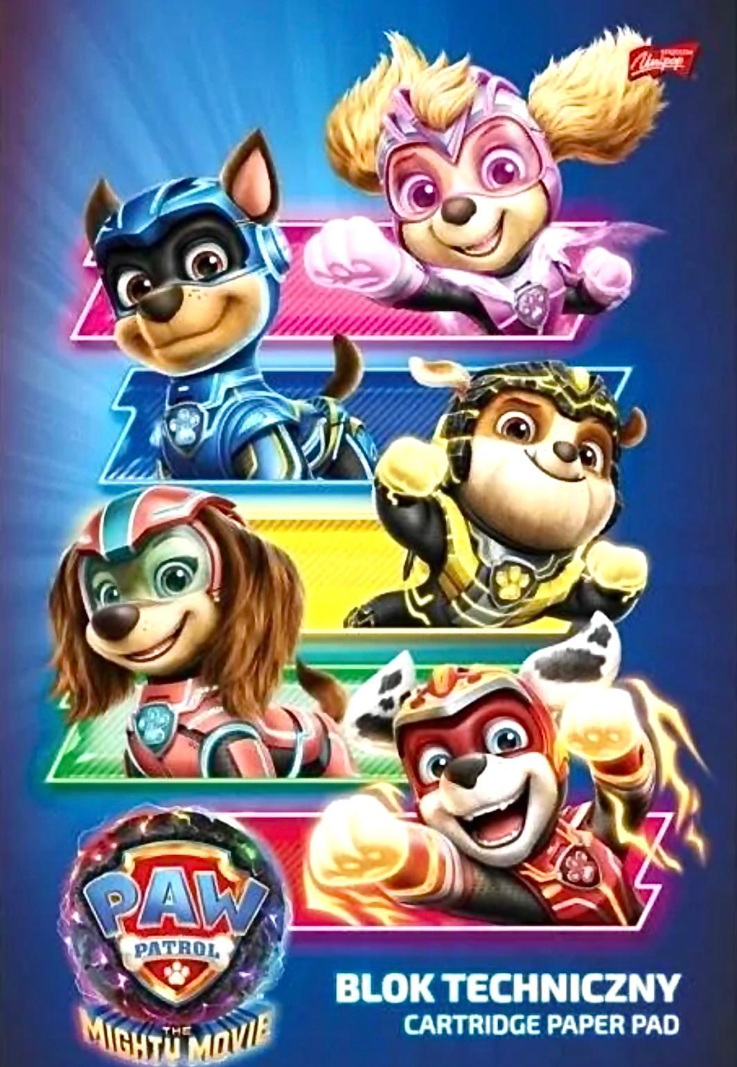 Poster board A4/10 pages Paw Patrol