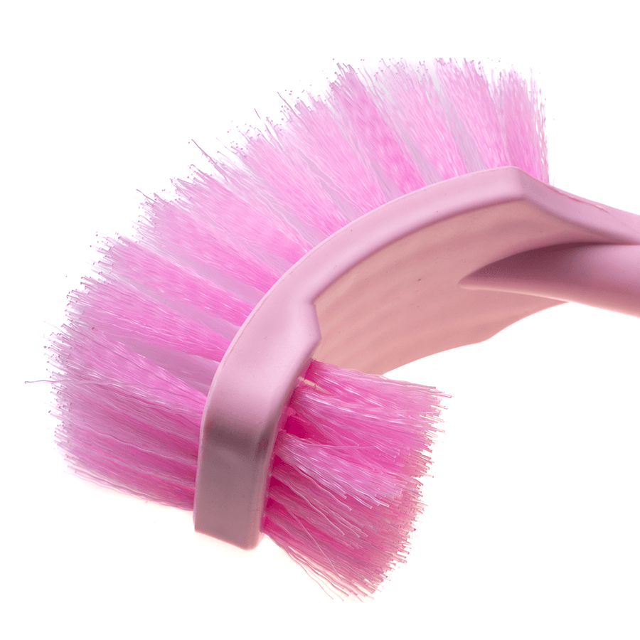 Toilet brush for special toilet- pink