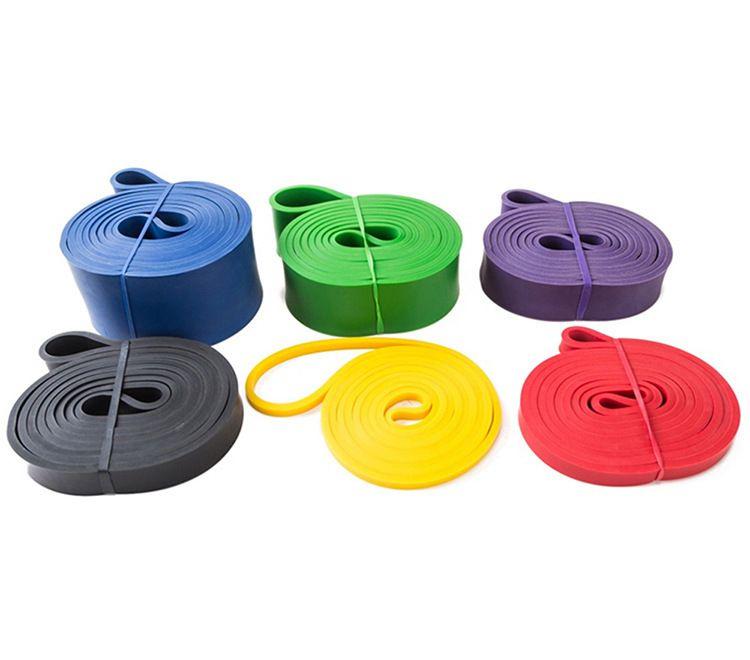 Power band Fitness Exercise Rubber - blue 57-77 kg