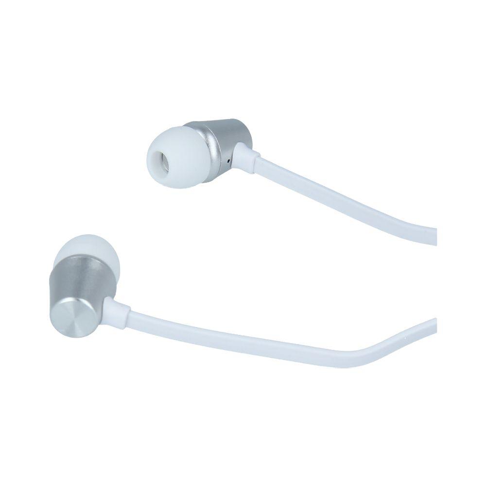 Słuchawki przewodowe Swissten Dynamic YS500 - srebrno/białe