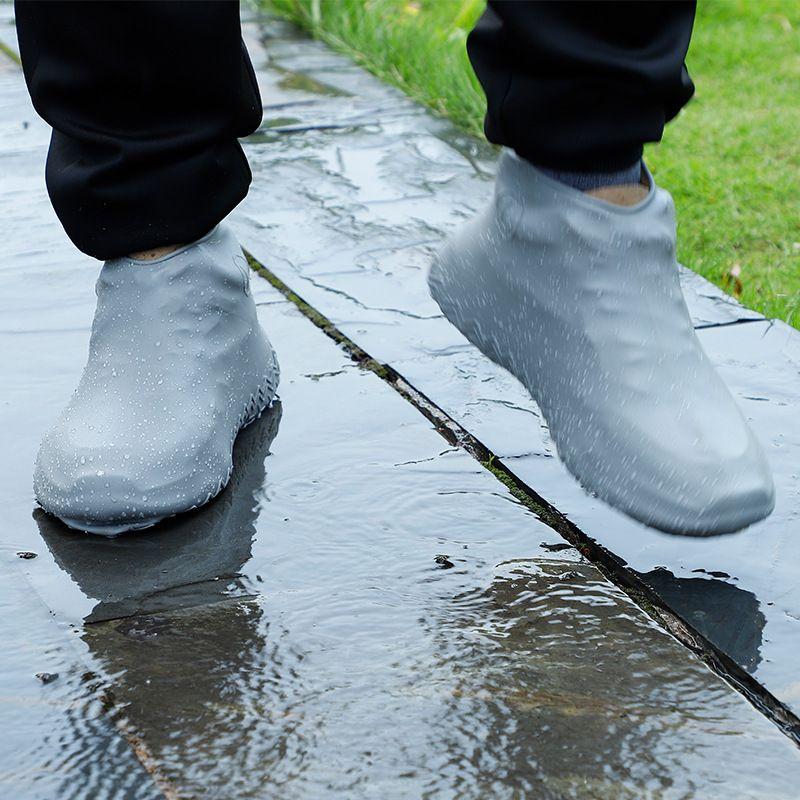 Shoe waterproof cover size "40-44" - grey