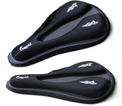 Universal cover for bicycle saddle