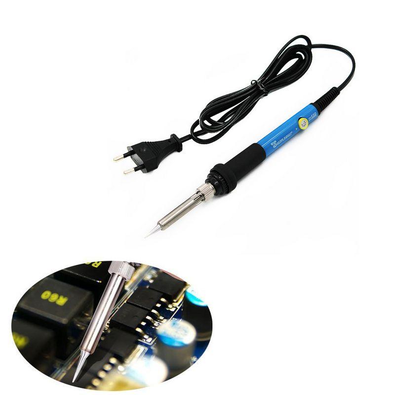 Electric soldering iron with temperature control 60W