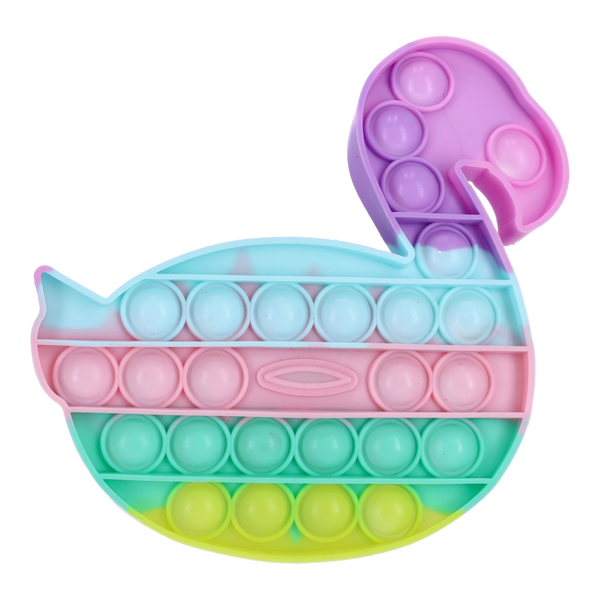 Swan-shaped anti-stress sensory toy
