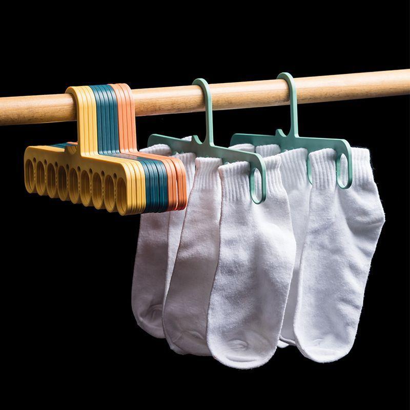 Hanger for underwear, socks / Multifunctional clothes organizer - orange
