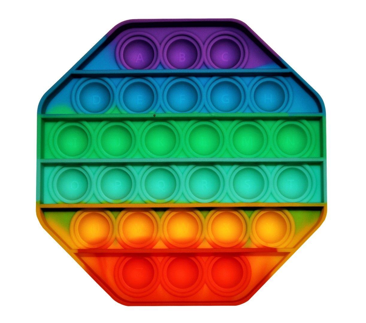 Desktop Silicone Brain-training Toys - Octagon Colorful