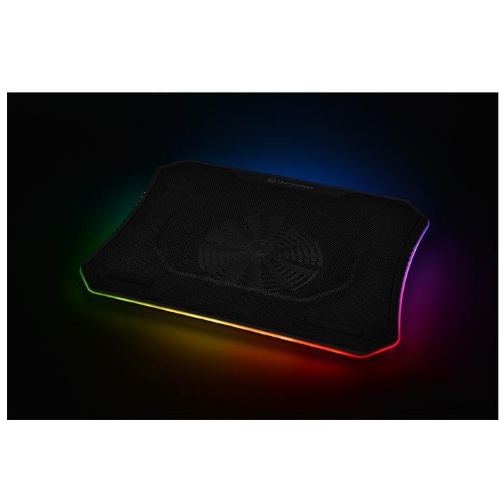 Podkładka chłodząca pod laptop Thermaltake Massive 20 RGB CL-N014-PL20SW-A (19 cali; 1 wentylator)