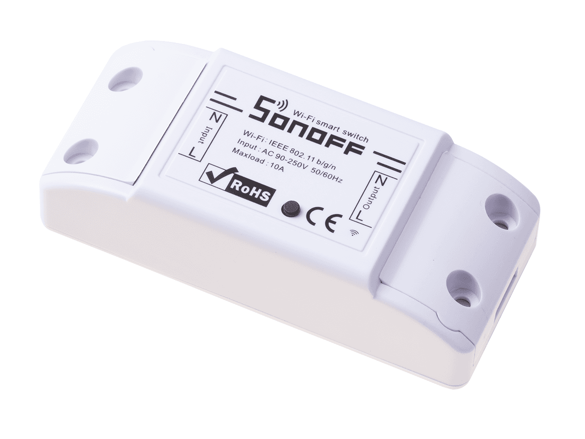 Sonoff Basic 230v - przełącznik sterowany zdalnie przy pomocy sieci WiFi