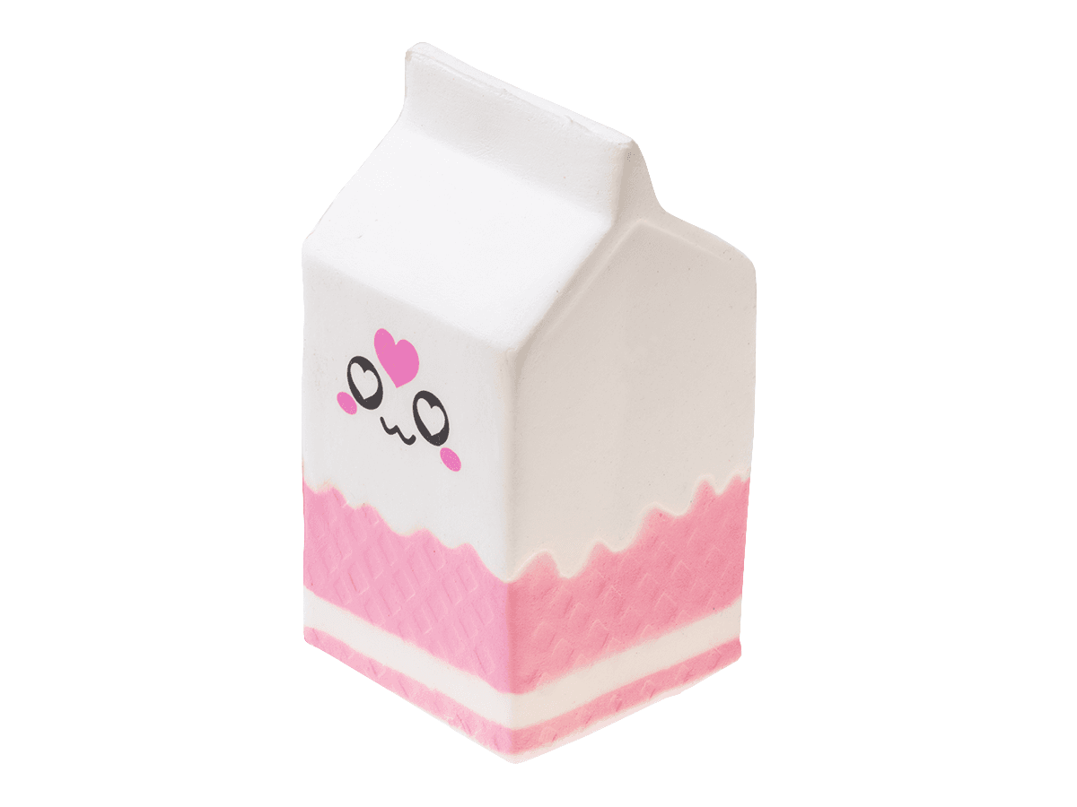 Squishy crush anti-stress milk carton
