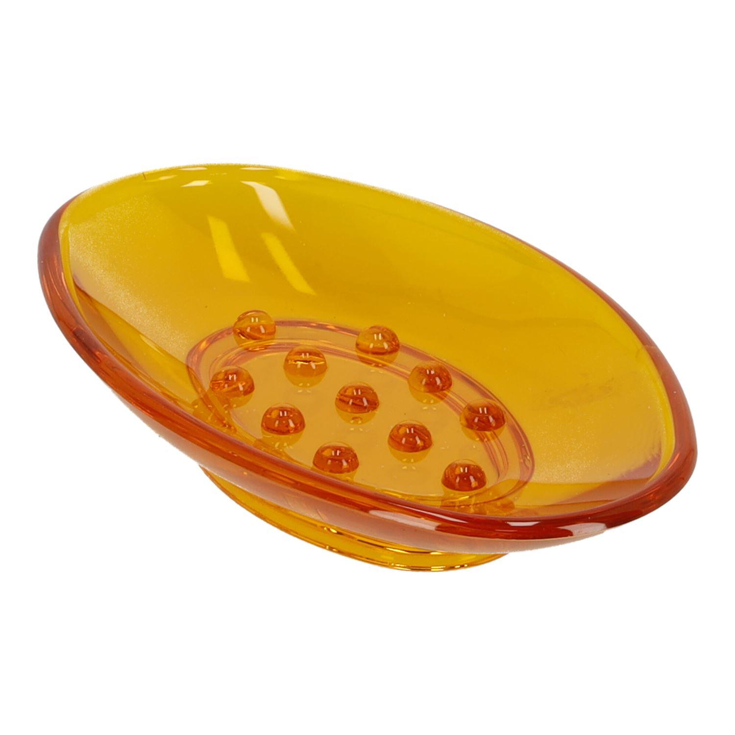 Mydelniczka plastikowa, Podkładka pod mydło – pomaranczowy
