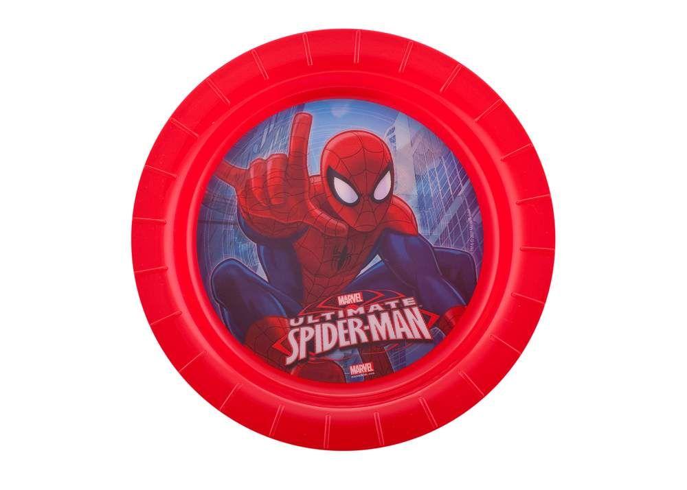 Shallow plate 22cm Spiderman