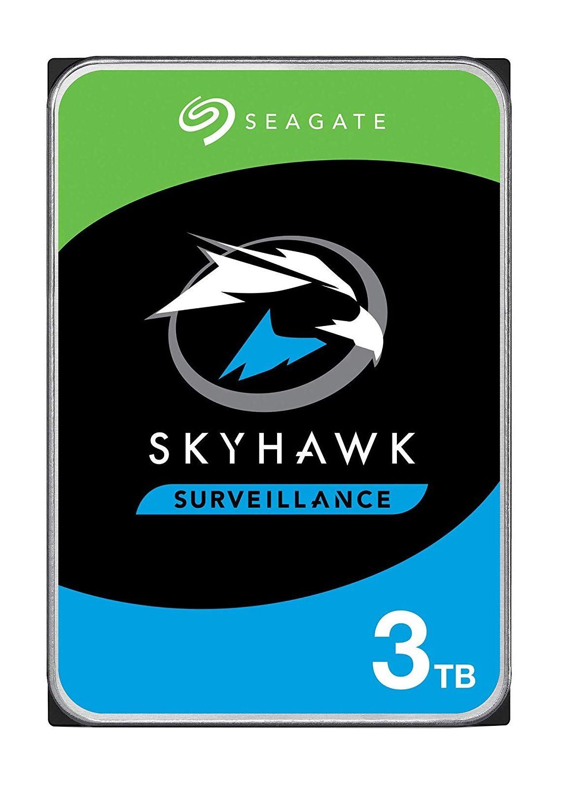 Dysk HDD Seagate Skyhawk ST3000VX009 (3 TB ; 3.5"; 256 MB; 5400 obr/min)