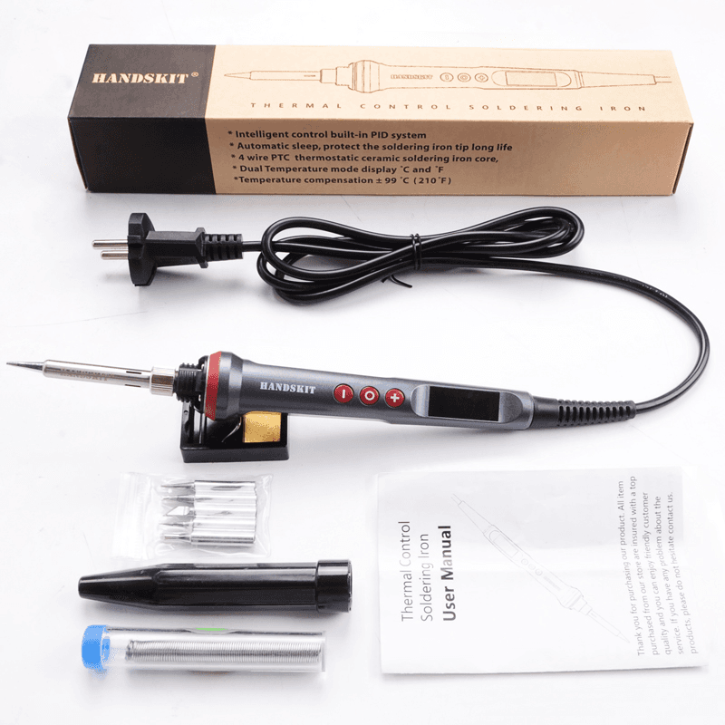 Digital soldering iron with temperature control 90W, type II