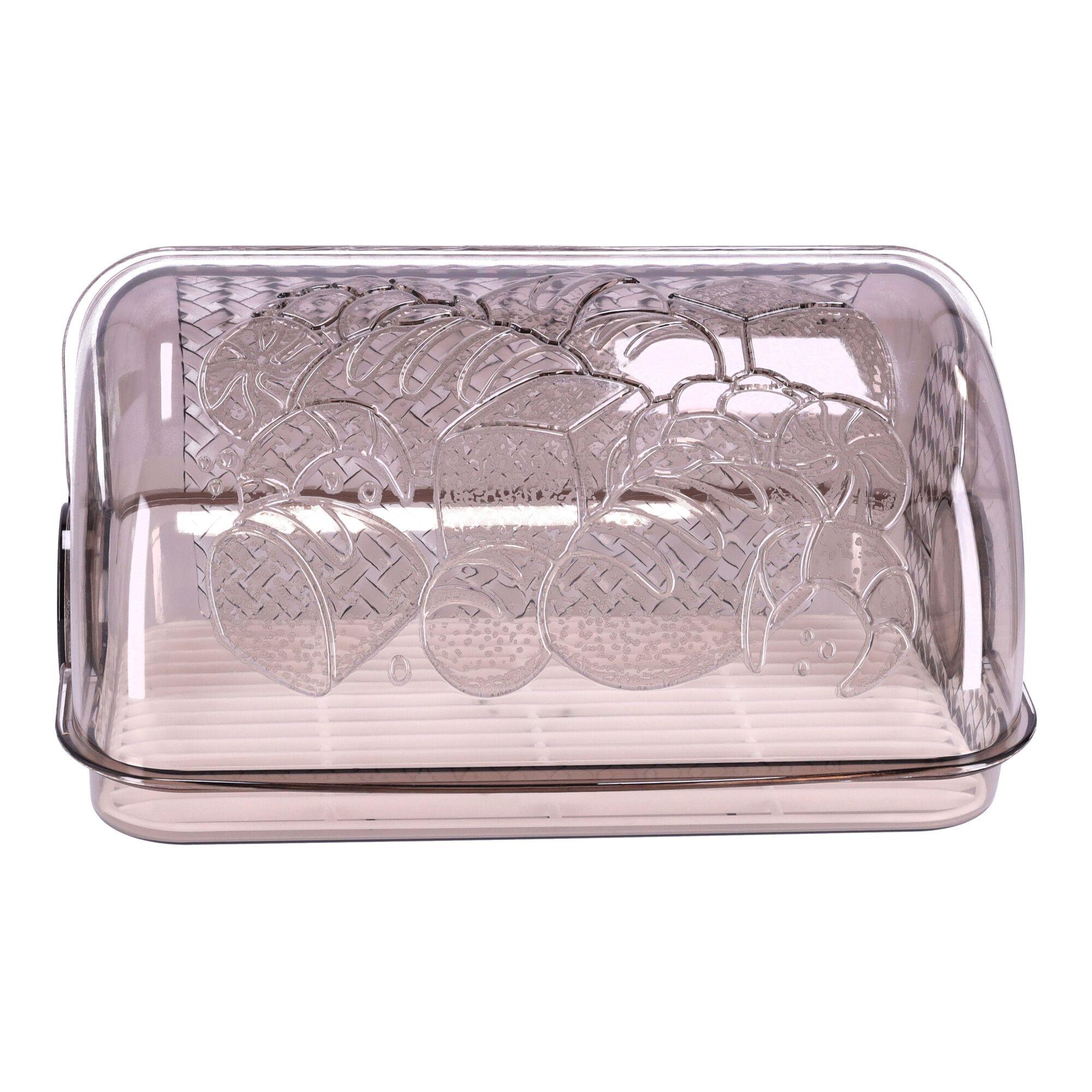 Plastic bread box, bread container, size 33x25x17 cm, POLISH PRODUCT