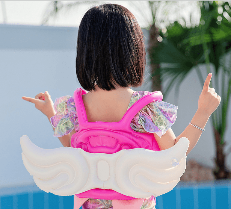 Swimming vest for children, size M - wings
