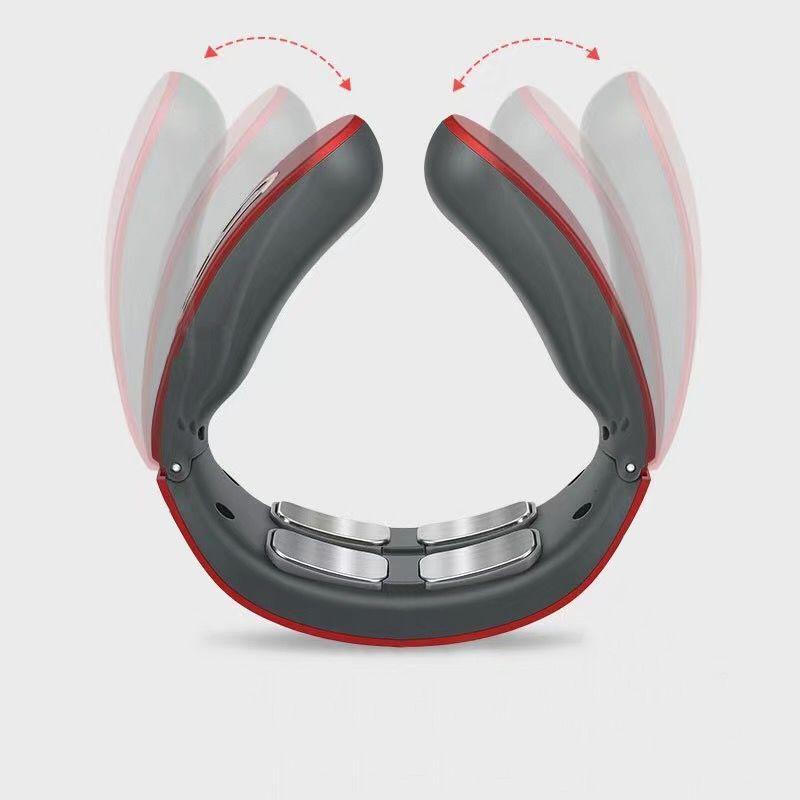 Electric neck massager - red