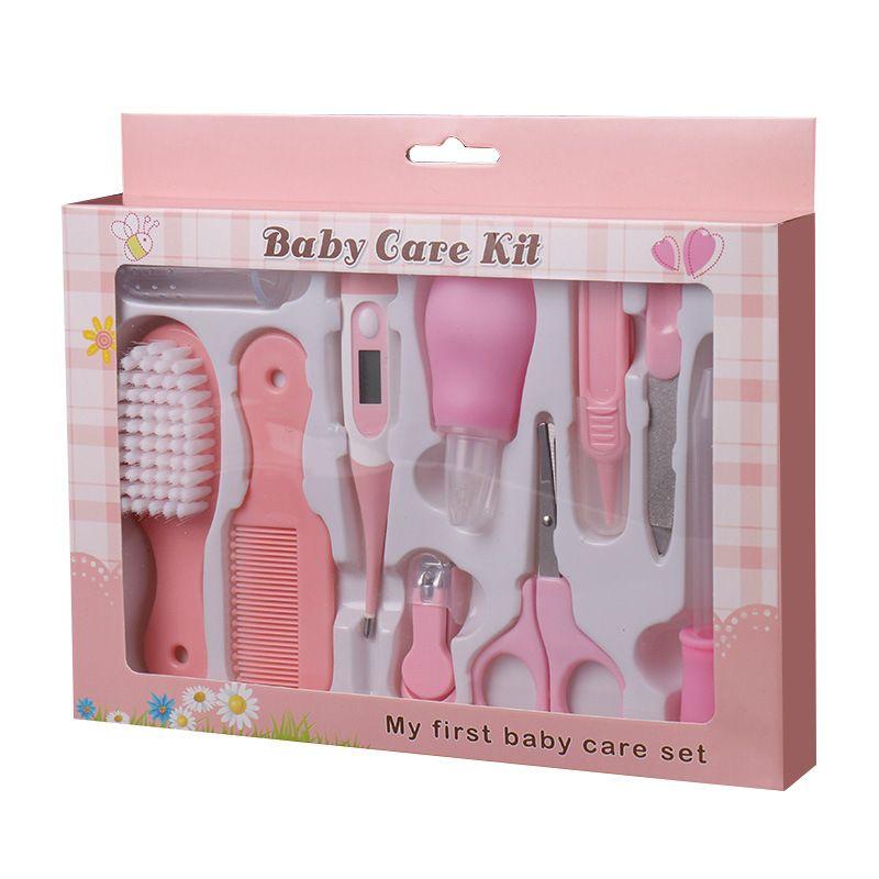 Care set for children and babies 13 elements - pink