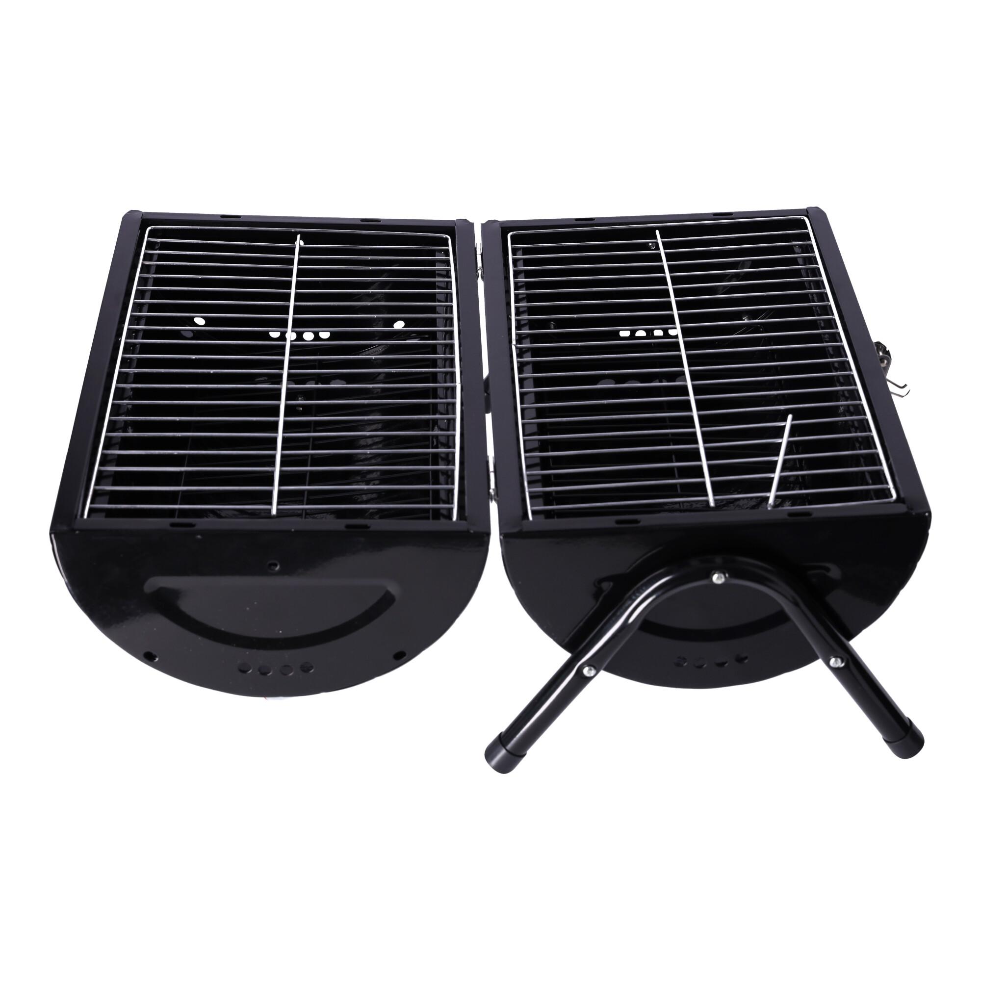 The infectious camping grill-black