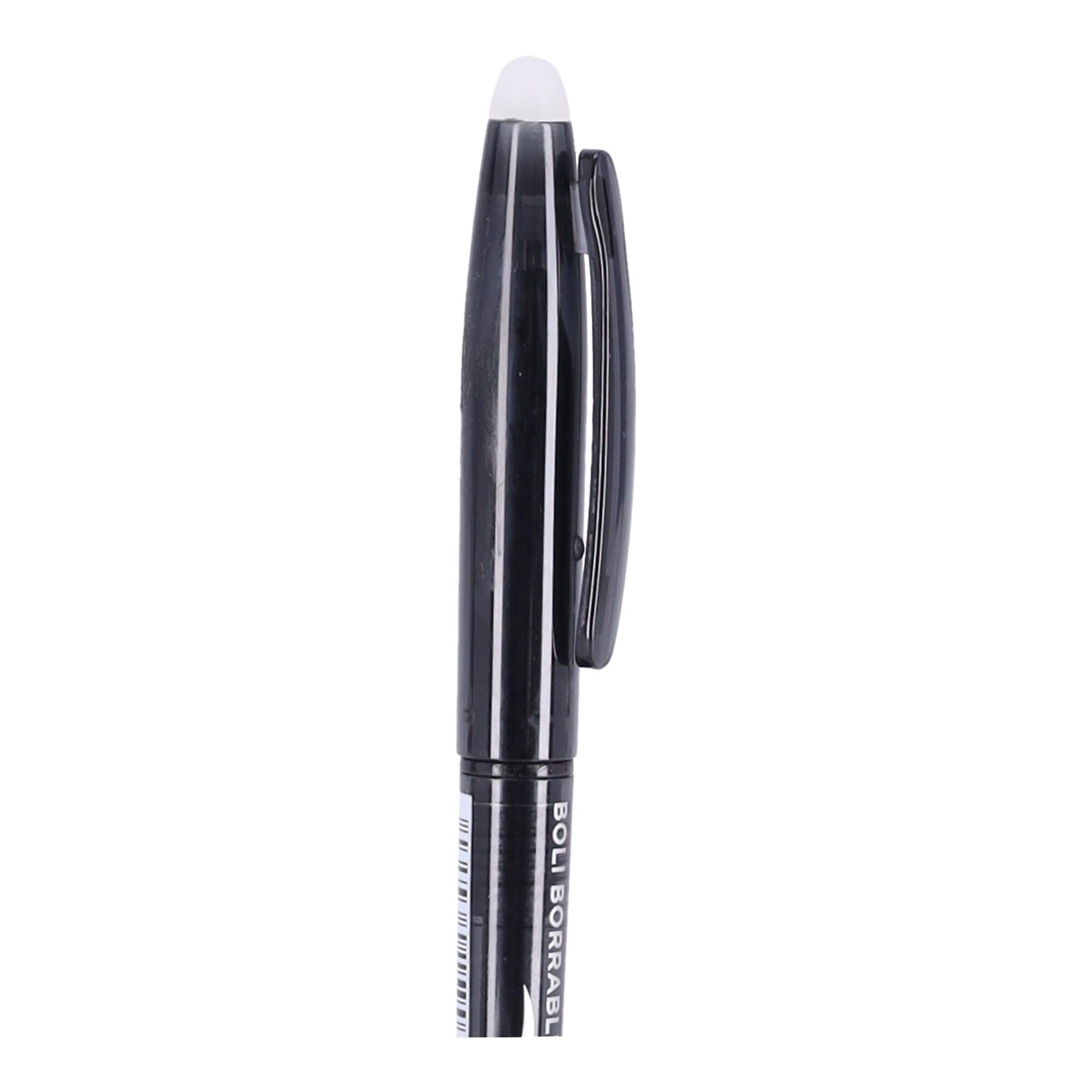 Długopis zmywalny, ścieralny 0,7mm czarny