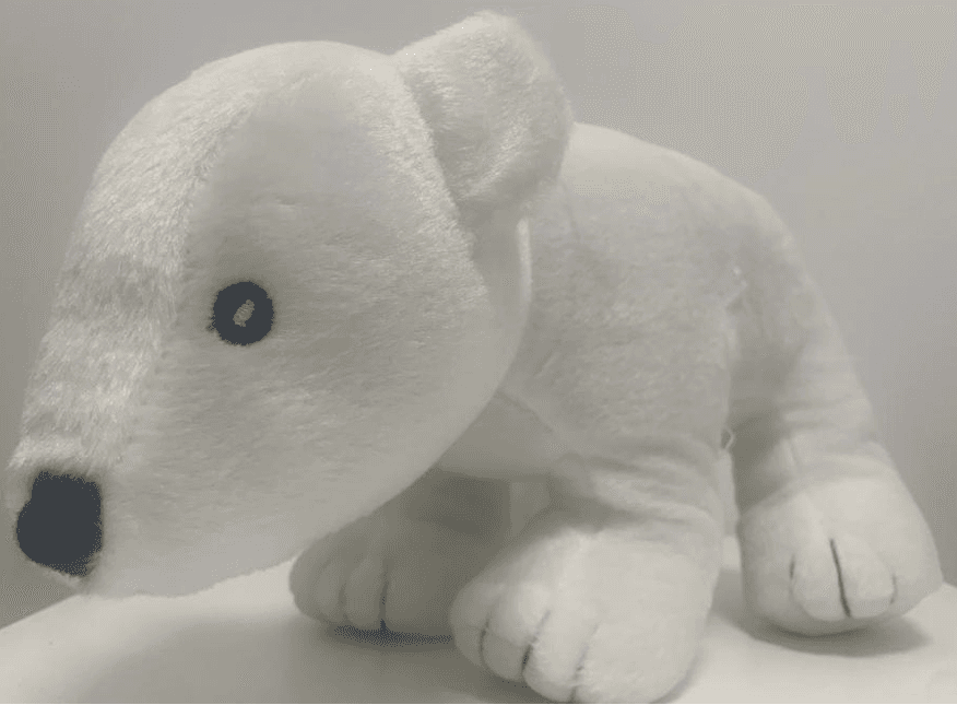 Maskotka pluszowa - Niedźwiedź Polarny wys. 25 cm