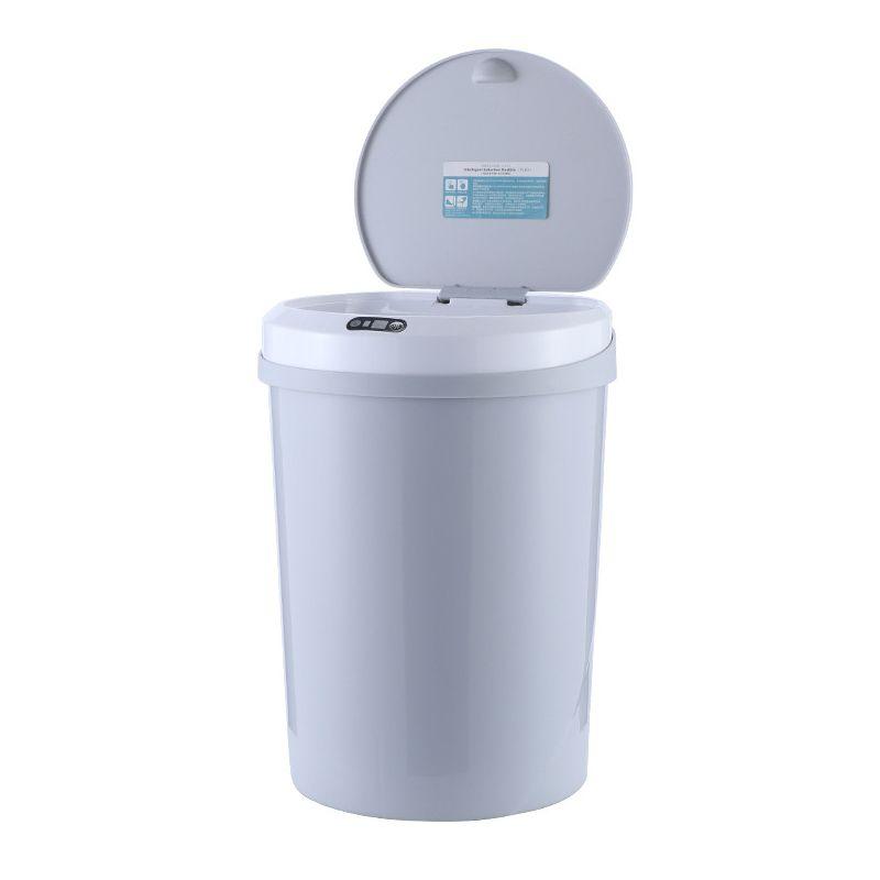 Automatic trash can with intelligent sensor 12l - gray / battery