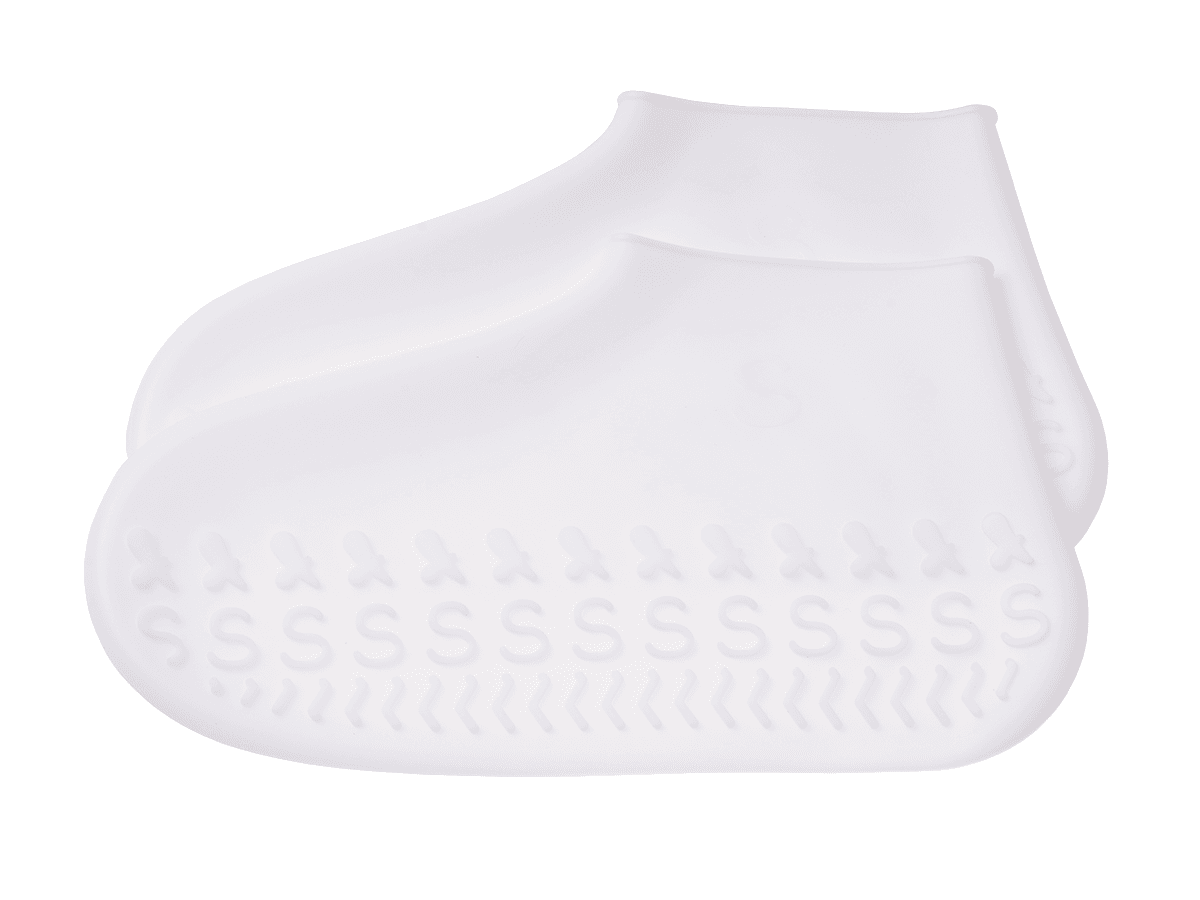Shoe waterproof cover size "26-34" - white