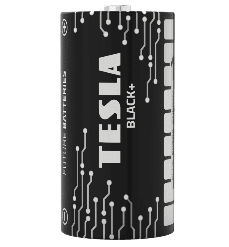 Alkaline battery TESLA BLACK+ LR14 B2 1.5V 2 PCS