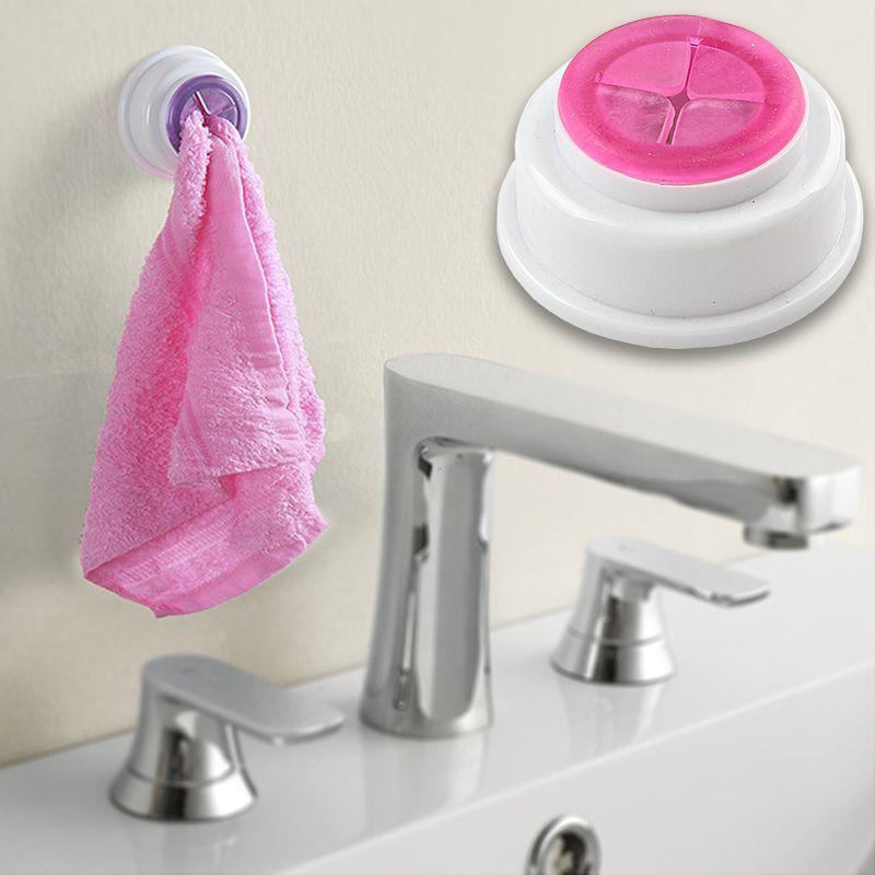 Push-in towel rail, pink