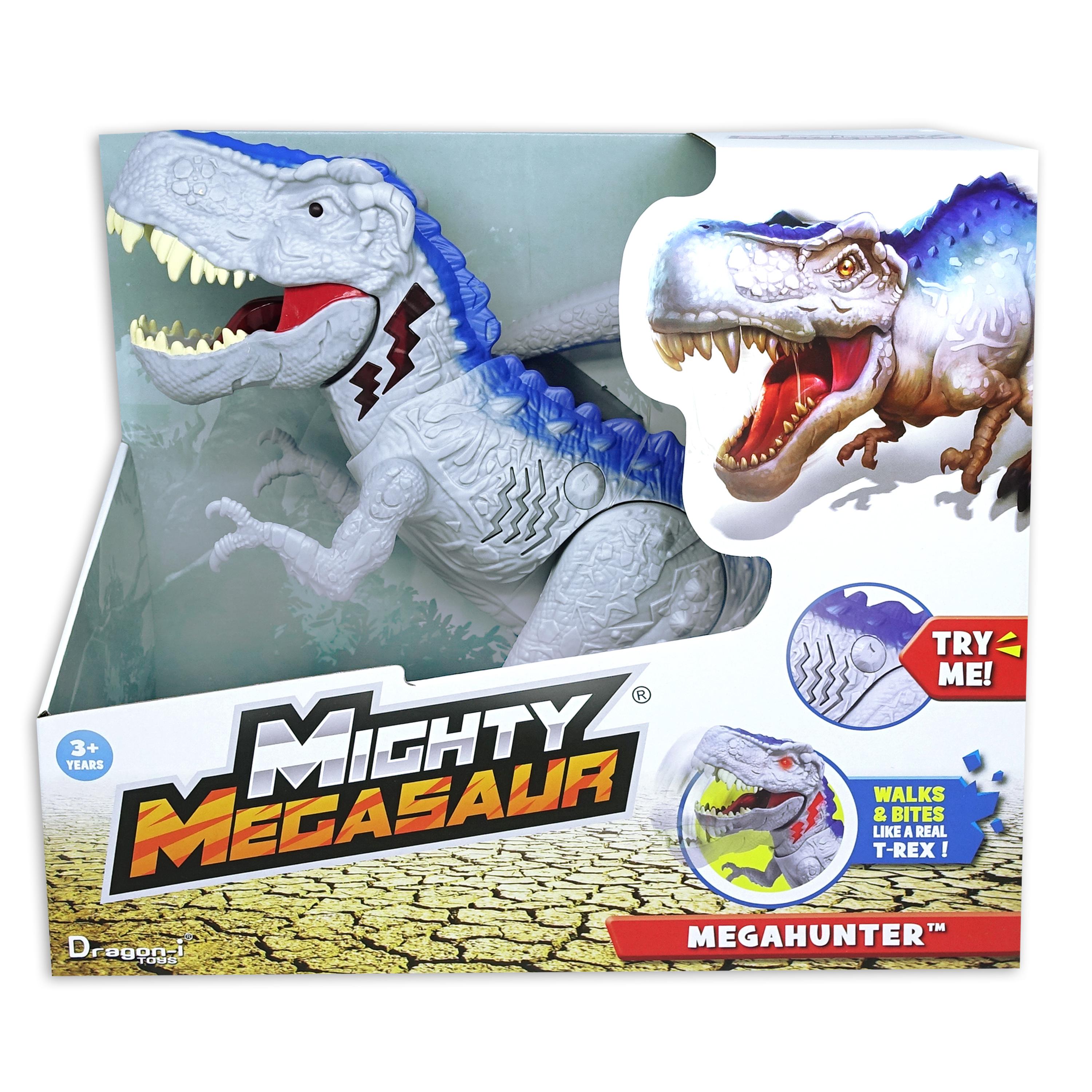 Potężny Dinozaur w kolorze Szaro Niebieskim Dragon-i Toys