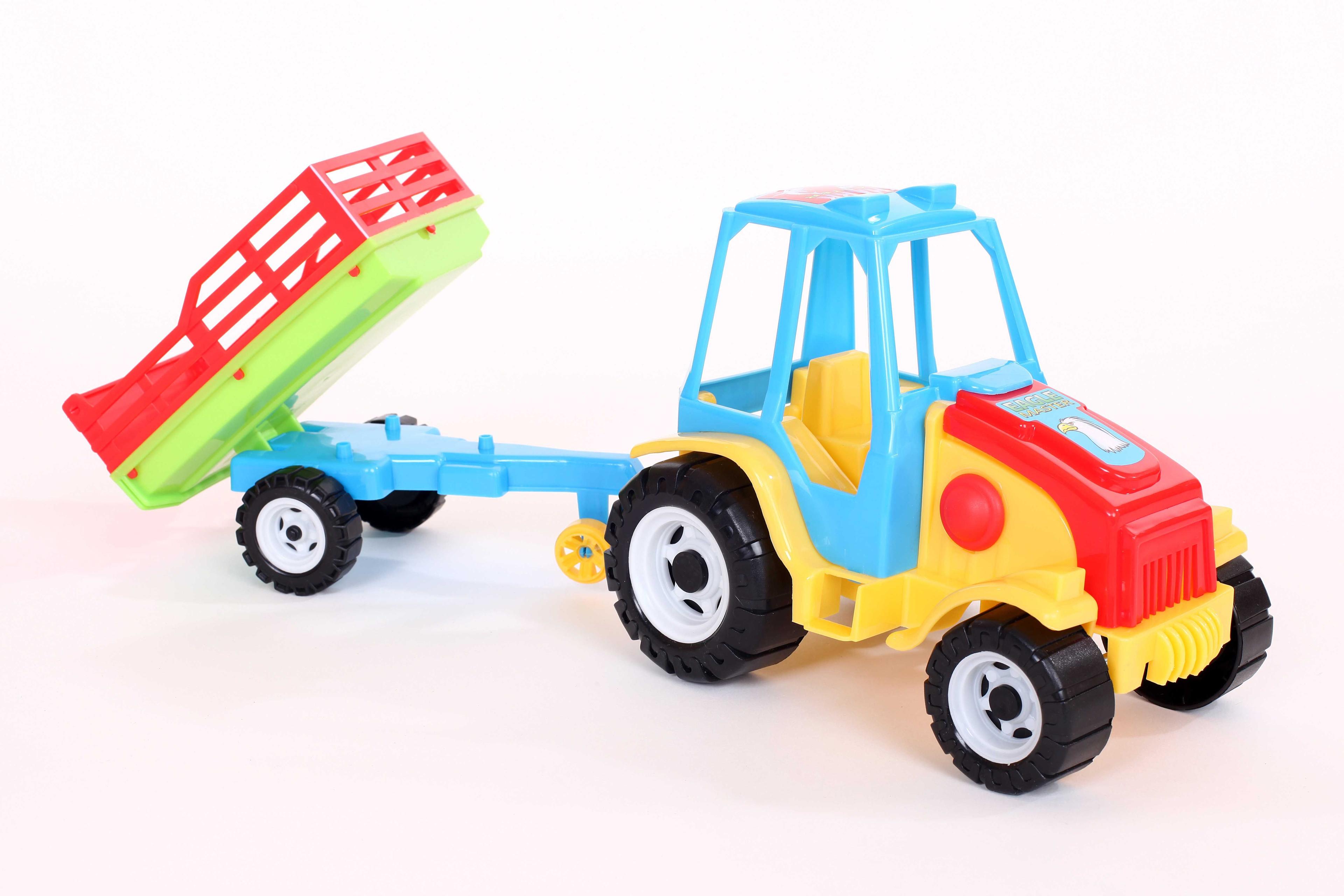 Traktor z przyczepą – model 404