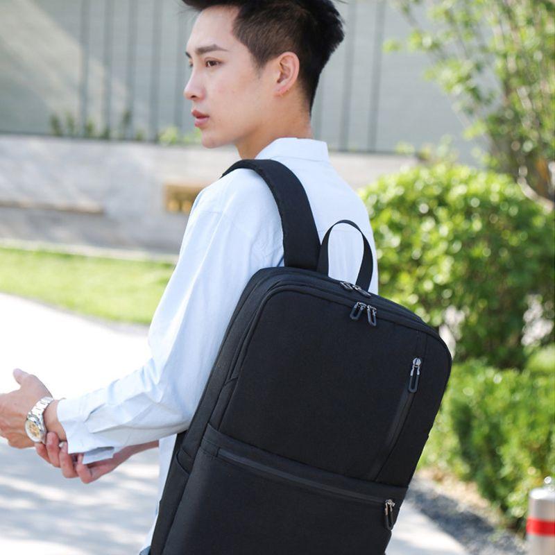 Business laptop backpack - black