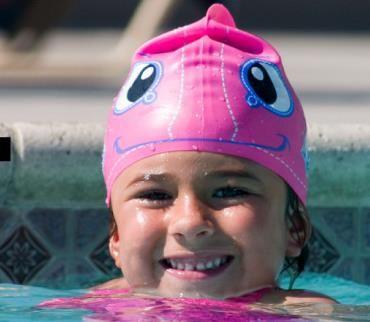 Swimming cap for children - pink