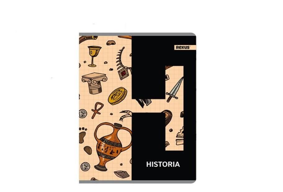 Notebook A5/60 sheets Checkered History, Metallized