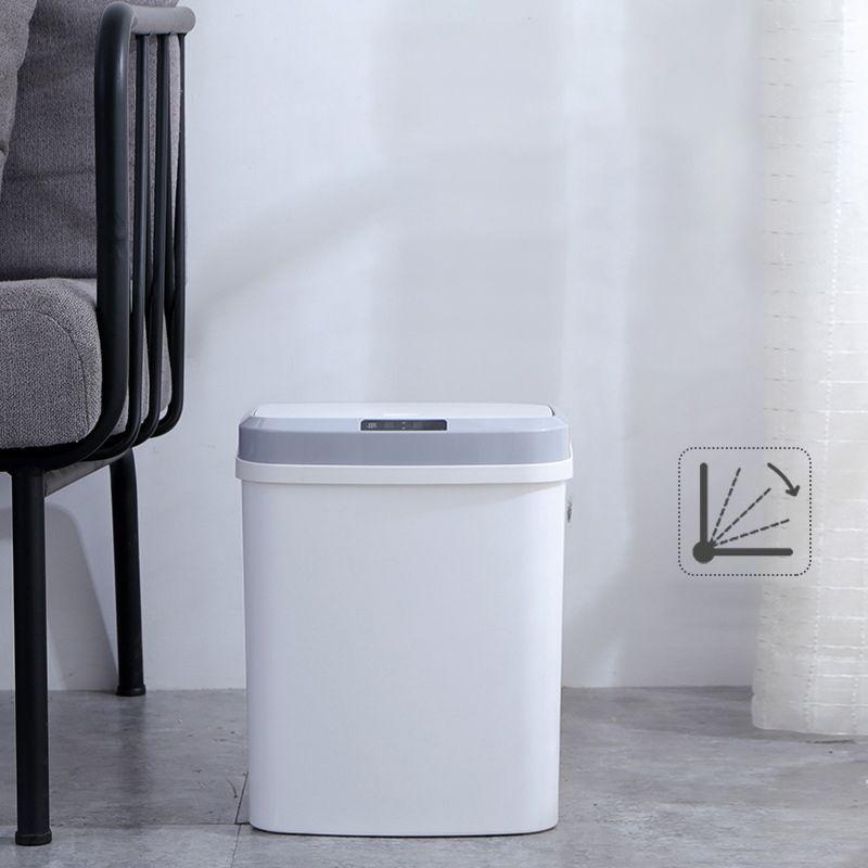 Automatic trash can with intelligent sensor 16l- white / battery