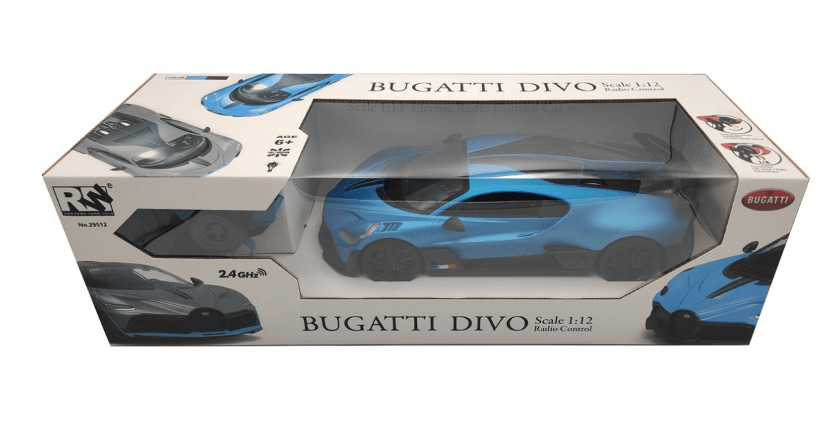 Zdalnie sterowany samochód Bugatti Divo 4Channels RC 2.4Ghz