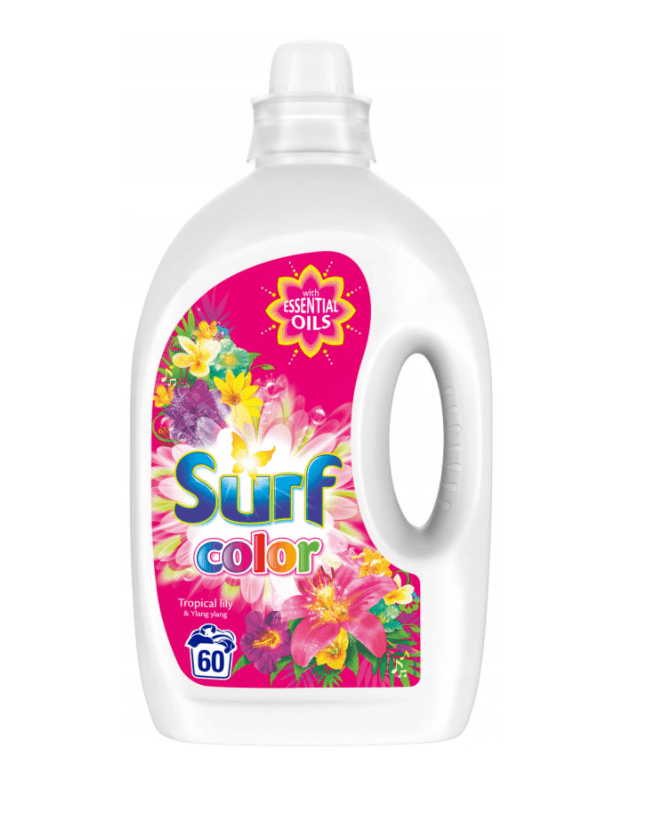 Żel do prania Surf 3l - Tropical lily & ylang ylang