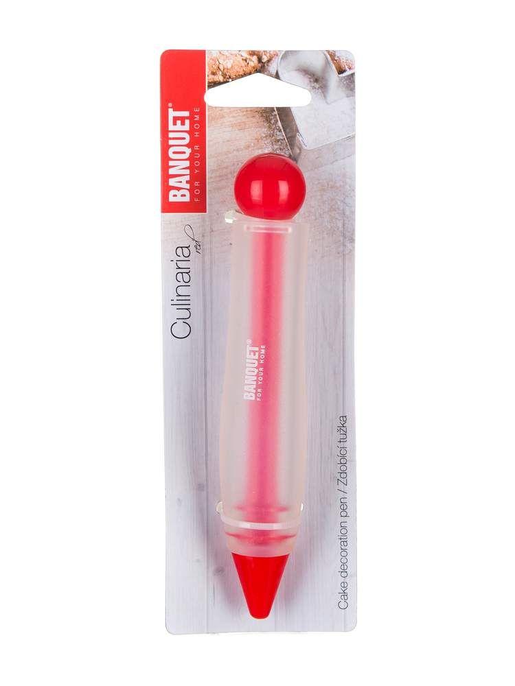 Dekorator - ołówek CULINARIA 14cm, czerwony