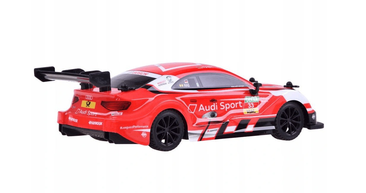 Samochód zdalnie sterowany Audi RS5 DTM - czerwony