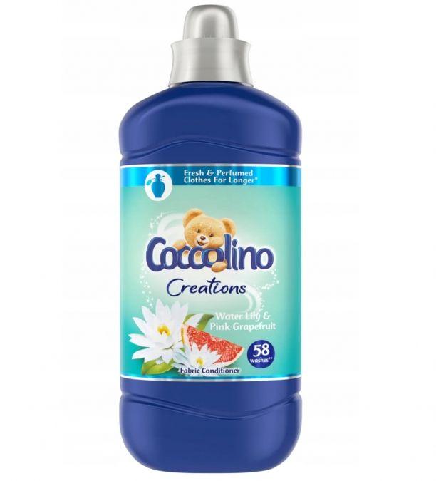 Płyn do płukania tkanin Coccolino Creations 1.45l - Water Lily & Pink Graperuit