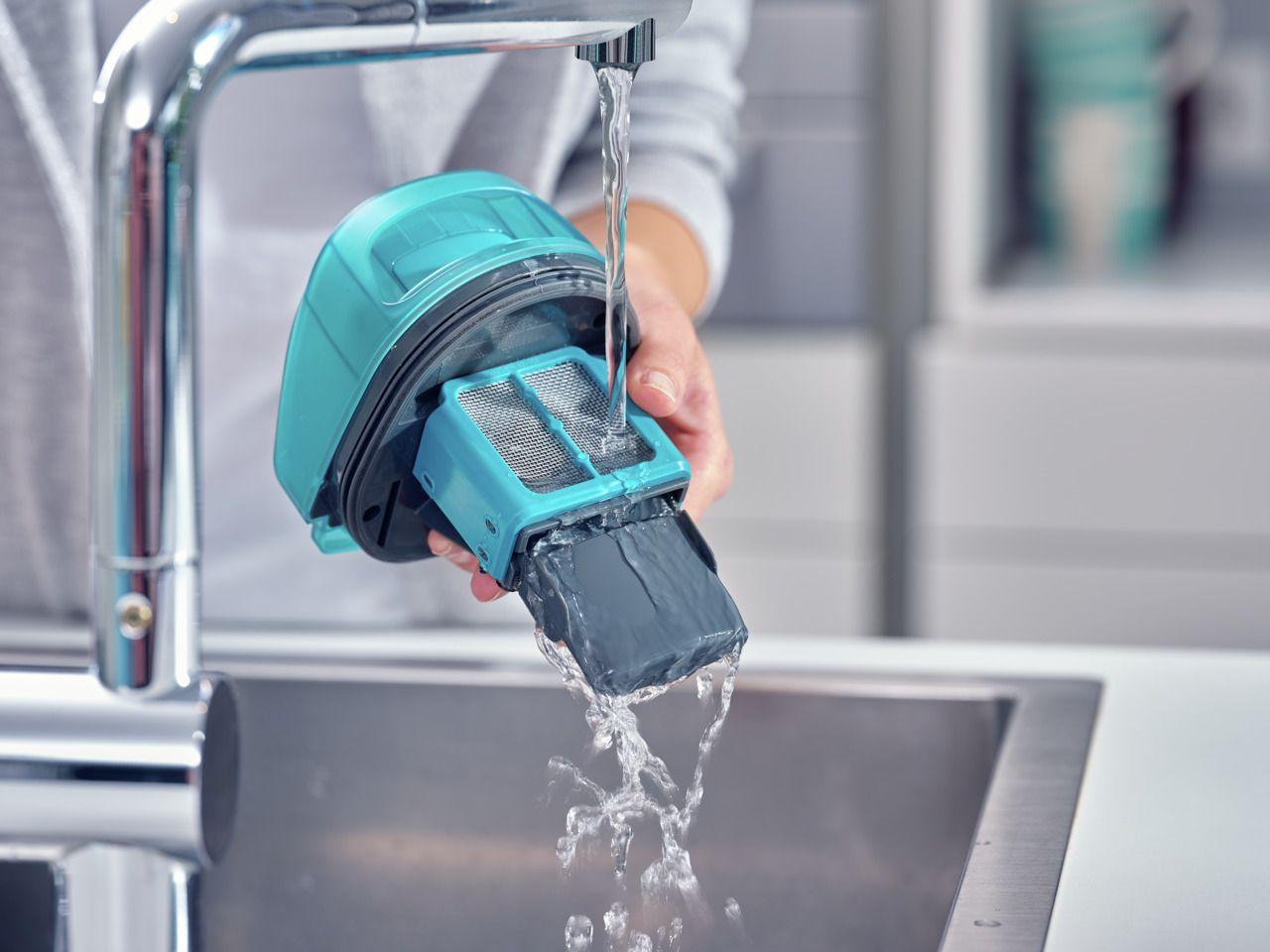Bezprzewodowy odkurzacz myjący Regulus AquaPowerVac Leifheit