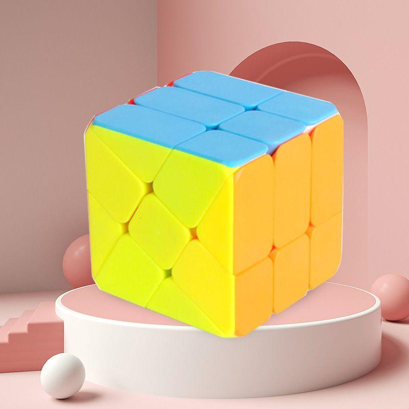 Modern jigsaw puzzle, logic cube, Rubik's Cube - Hot Wheels, type II