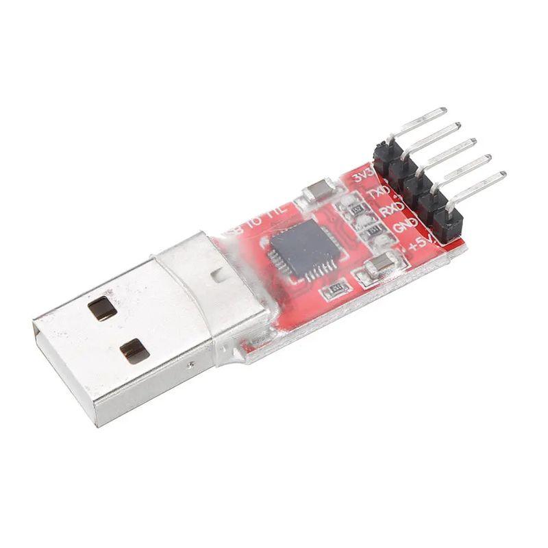 Konwerter USB-TTL RS232 na układzie CP2102