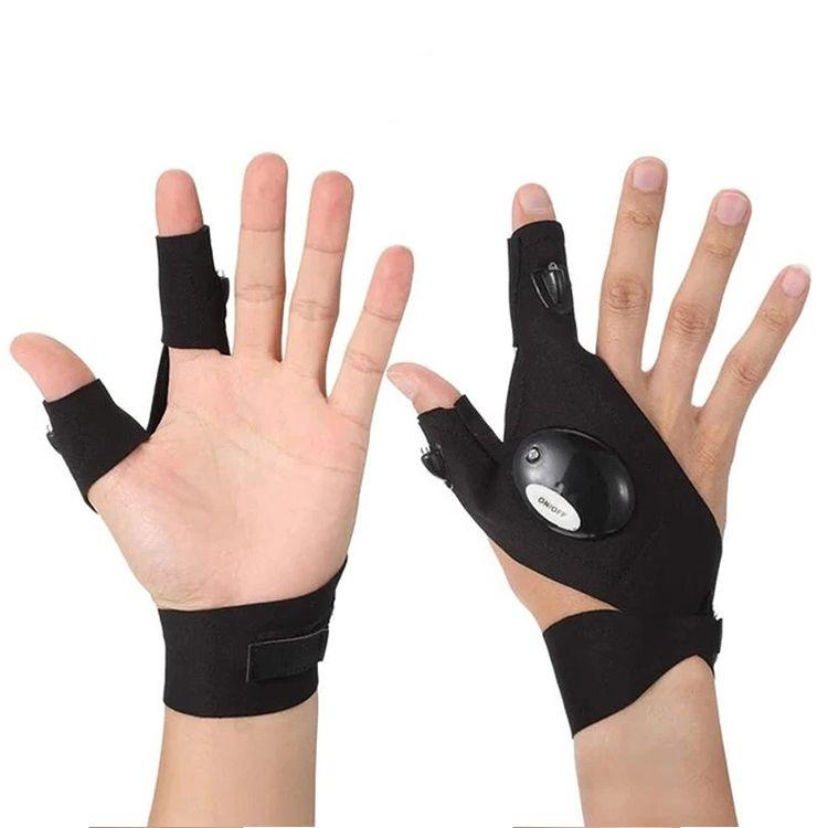 Multifunctional glove with LEDs universal