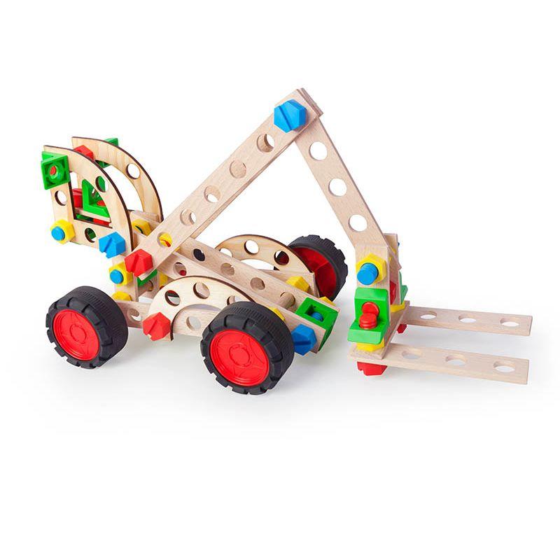 Zabawka konstrukcyjna Alexander - Mały Konstruktor Junior - 3w1 Wózek Widłowy
