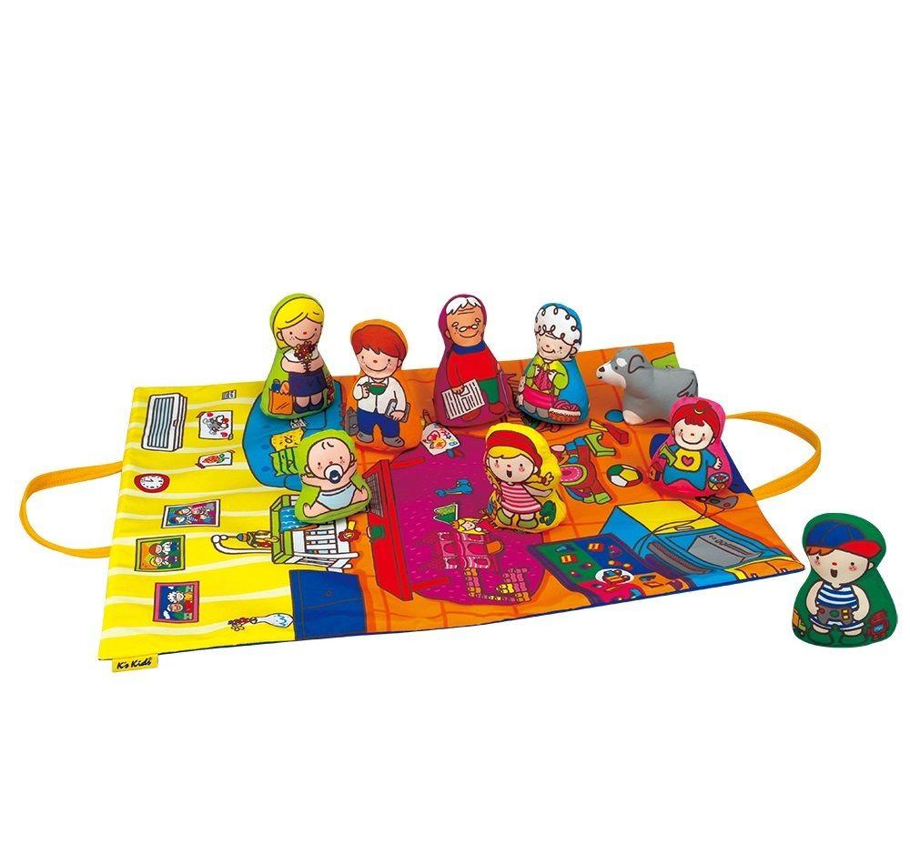 Toy travel mat - family