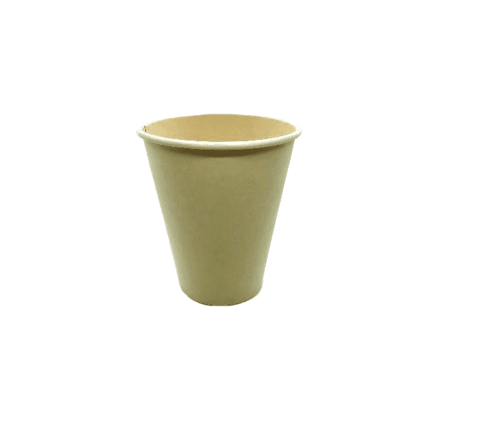 Disposable paper cups 234 ml "crimped" set 25 pcs.