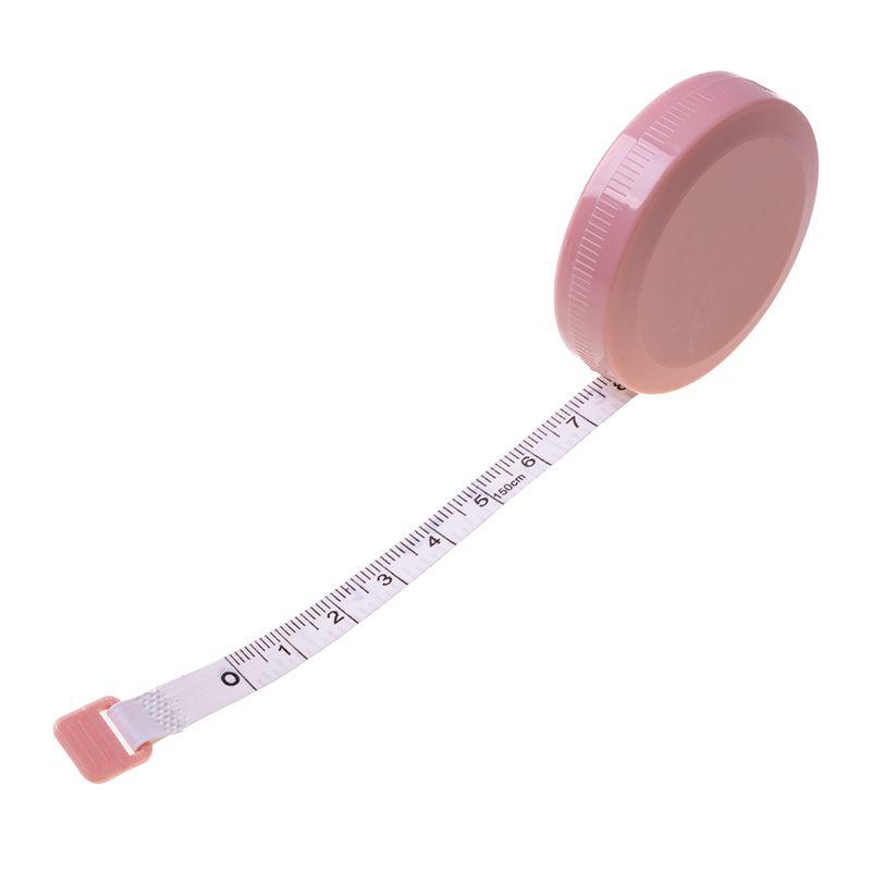 Centimeter, ruler, tailor's tape - pink