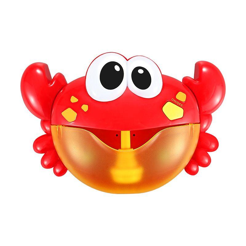 Foam maker in the bathtub - crab