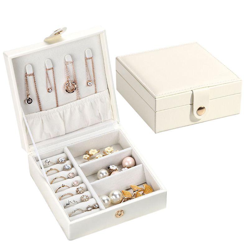 Casket, jewelery box - white